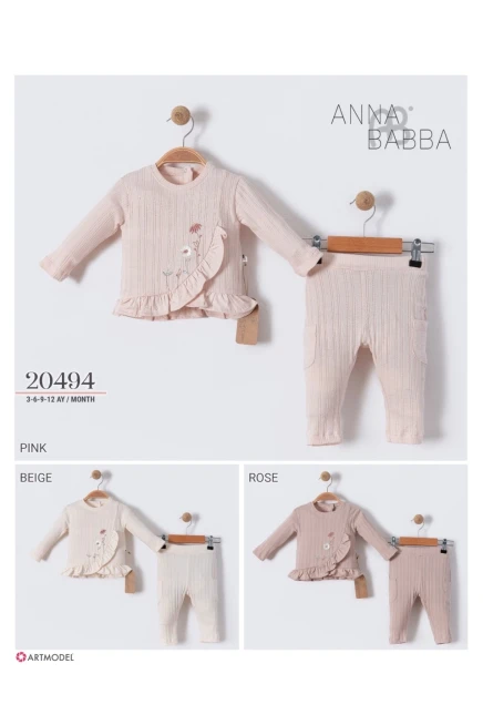 3-12 شهر صبي طقم سروال مع بلوزة