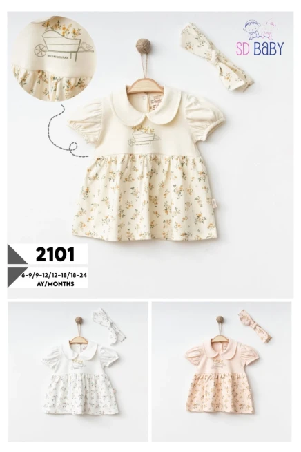 6-24 شهر فتاة فستان