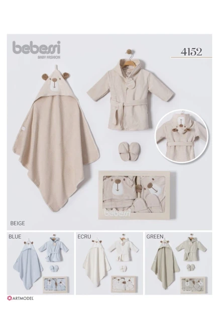 Havlu Bornoz Terlik SET