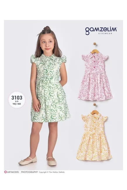 6-9 سنة فتاة فستان