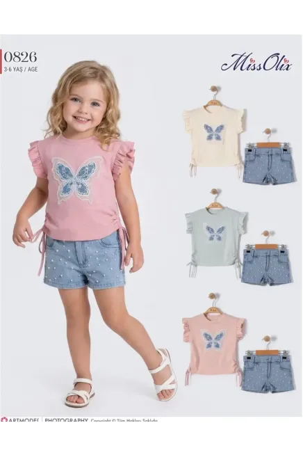 Tişörtlü Şort Takım 