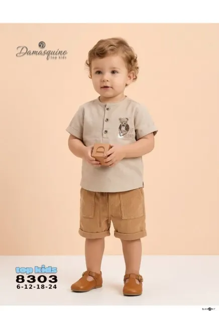 Gömlekli Şort Takım