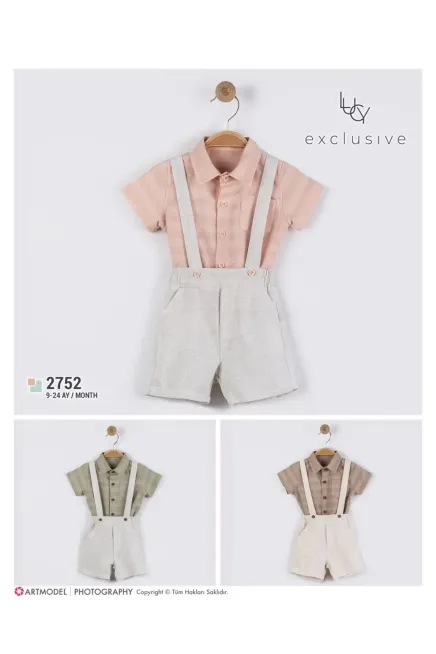 9-24 MONTH Boy SHORTS SET WITH SHIRT