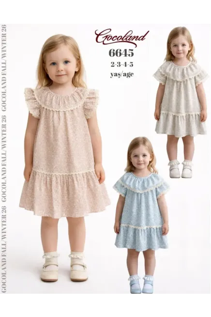 2-5 سنة فتاة فستان