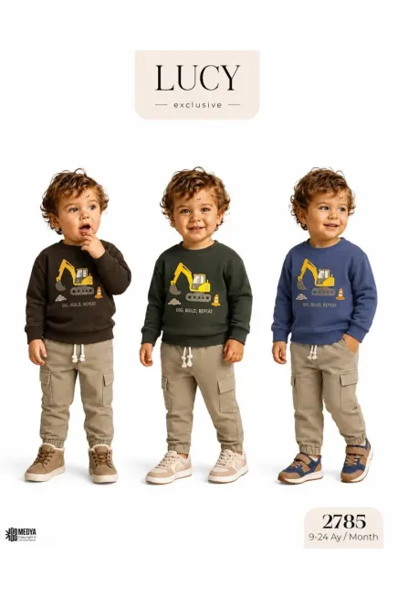 Sweatshirtli Pantolon Takım
