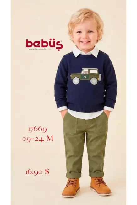 9-24 MONTH Boy PANT SUIT WITH JUMPER