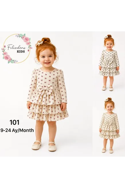 9-24 شهر فتاة فستان