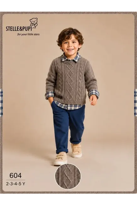2-5 YEAR Boy PANT SUIT WITH JUMPER