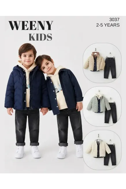 2-5 YEAR Boy PANT SUIT WITH COAT