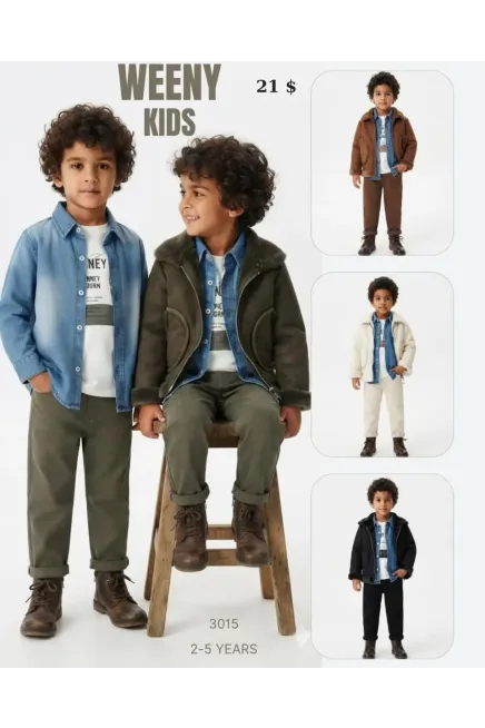 2-5 YEAR Boy PANT SUIT WITH JACKET
