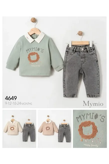 Sweatshırtlu Pantolonlu Takım