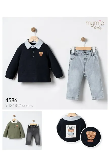 Sweatshırtlu Pantolonlu Takım
