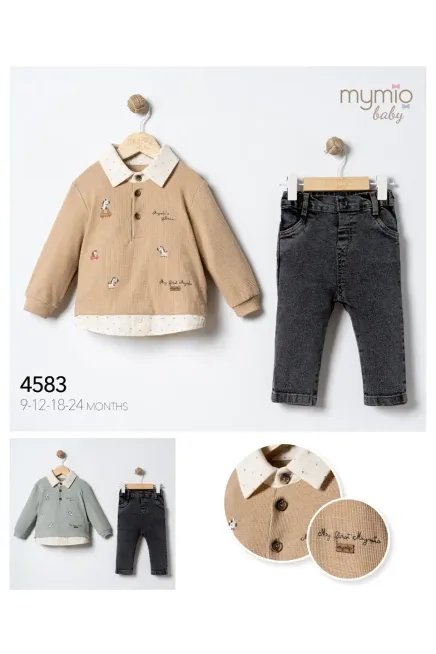 Sweatshırtlu Pantolonlu Takım