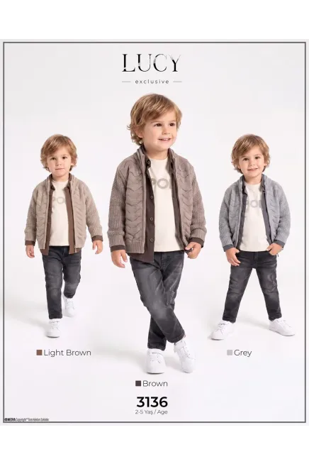 2-5 YEAR Boy PANT SUIT WITH JACKET