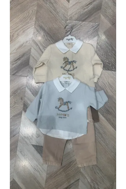 Sweatshırtlu Pantolonlu Takım
