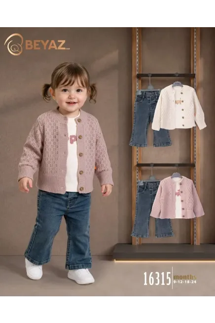 Hırkalı Sweatshırtlu Pantolonlu Takım