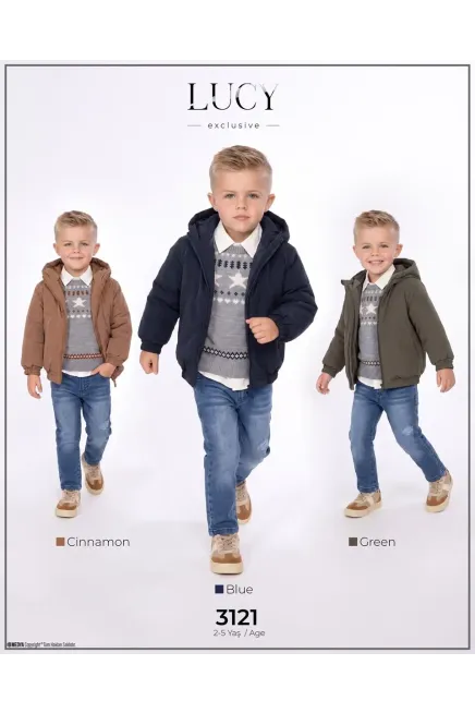 2-5 YEAR Boy PANT SUIT WITH COAT
