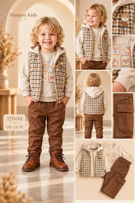 9-24 MONTH Boy PANT SUIT WITH VEST