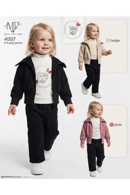 2-5 YEAR Girl PANT SUIT WITH JACKET