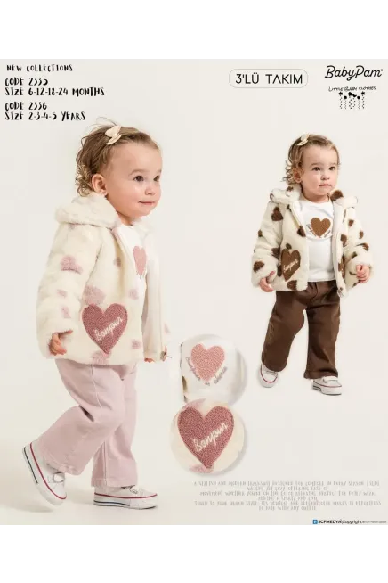 2-5 YEAR Girl PANT SUIT WITH JACKET