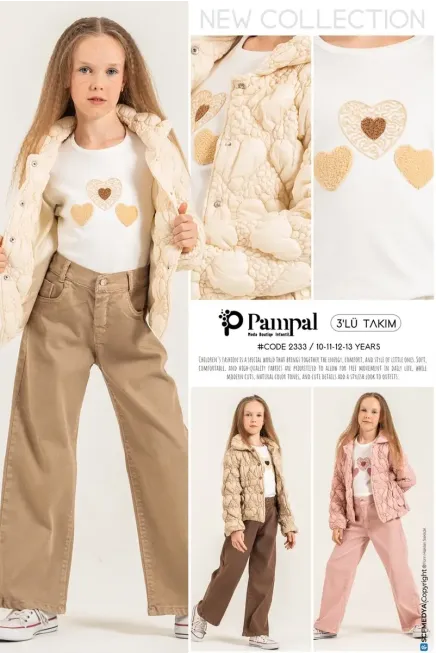 Montlu Sweatshırtlu Pantolonlu Takım