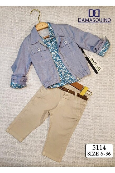 6-36 месяц мальчик Костюм с пиджаком и брюками