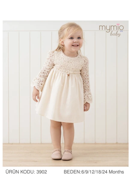 6-24 شهر فتاة فستان