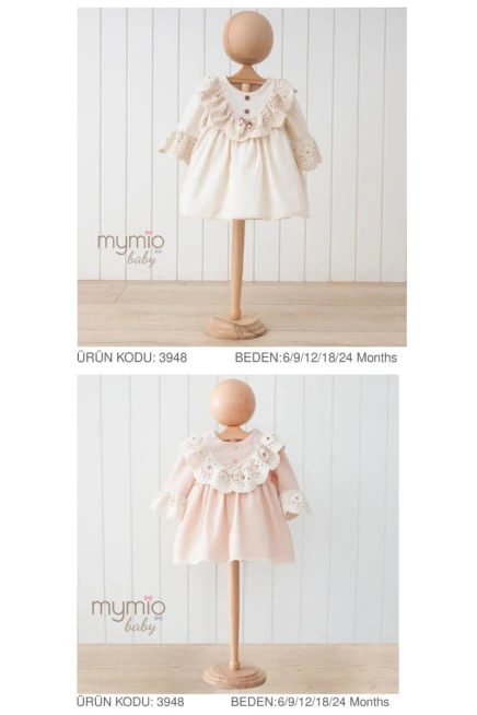 6-24 شهر فتاة فستان