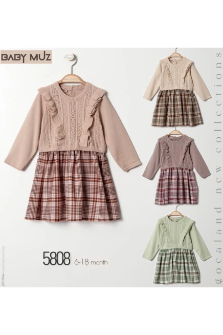 6-18 شهر فتاة فستان