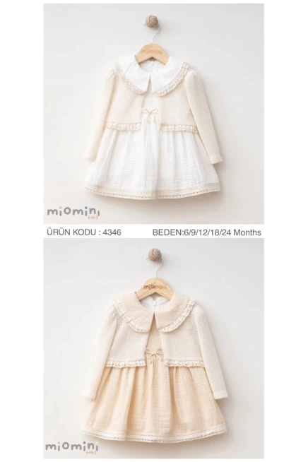 9-24 شهر فتاة فستان