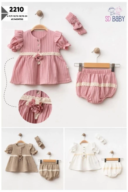 6-24 شهر فتاة فستان