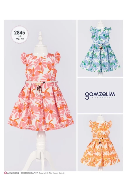 2-5 سنة فتاة فستان