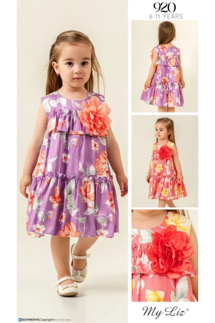 6-11 سنة فتاة فستان