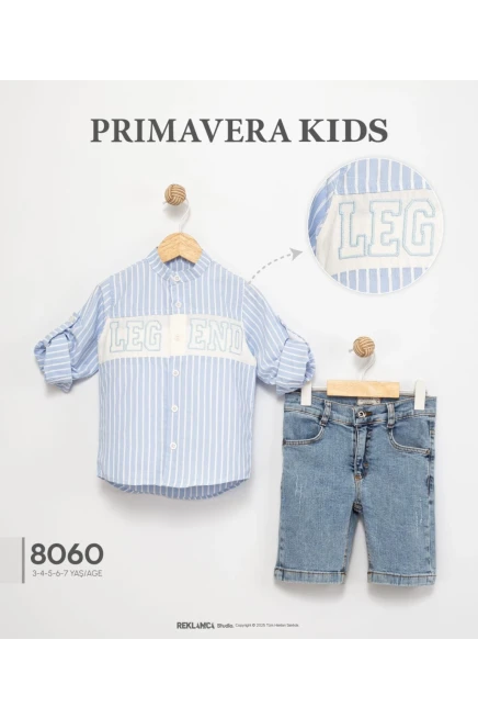 3-7 سنة صبي بدله قميص مع شورت