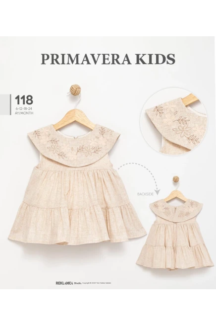 9-24 شهر فتاة فستان