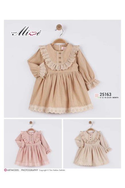 9-24 شهر فتاة فستان