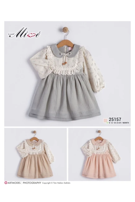 9-24 شهر فتاة فستان