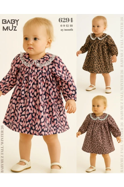 6-18 شهر فتاة فستان