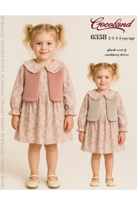 6-18 شهر فتاة فستان