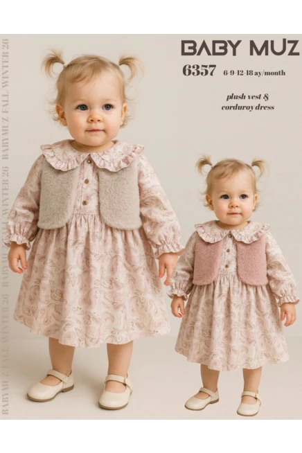 6-18 شهر فتاة فستان