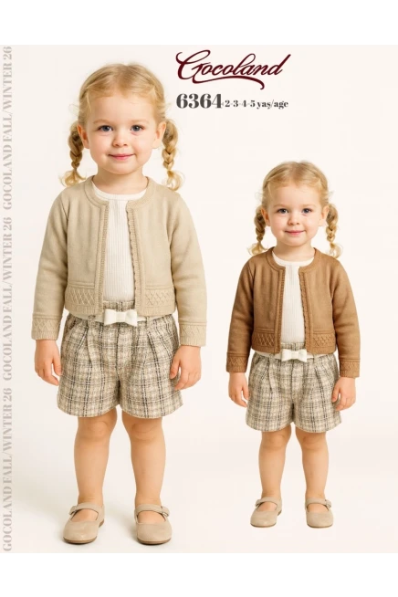 Hırkalı Badili Şort Takım