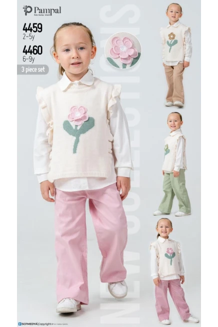 2-5 سنة فتاة بدله جيله مع سروال