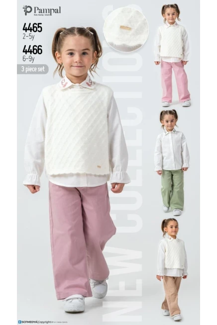 2-5 سنة فتاة بدله جيله مع سروال