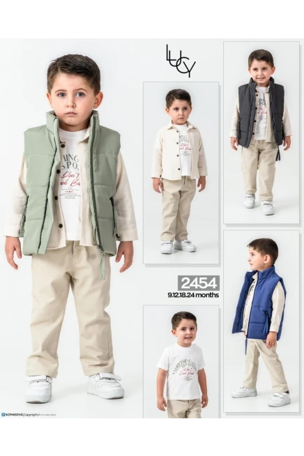 9-24 شهر صبي بدله جيله مع سروال