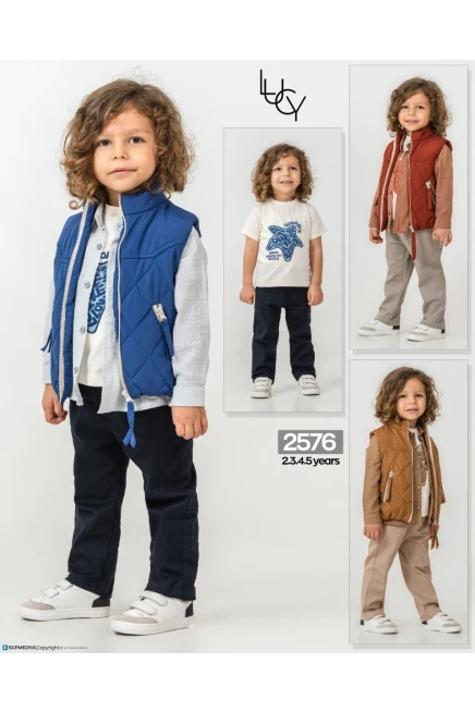 2-5 سنة صبي بدله جيله مع سروال