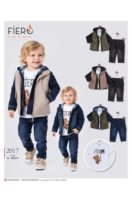 9-24 شهر صبي بدله جيله مع سروال