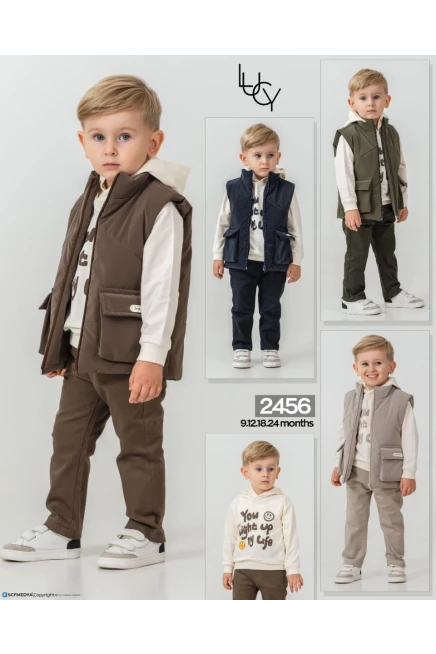 9-24 شهر صبي بدله جيله مع سروال