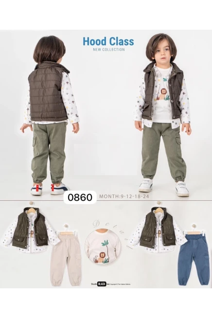 9-24 شهر صبي بدله جيله مع سروال