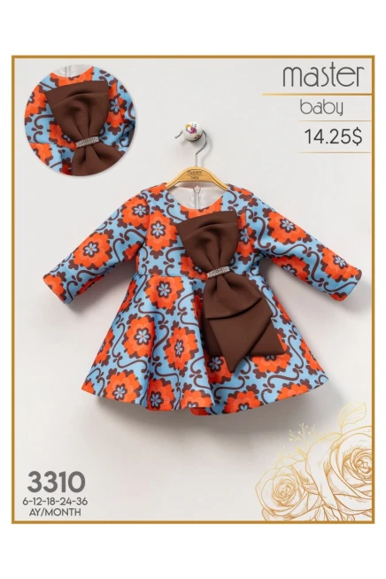 6-36 شهر فتاة فستان