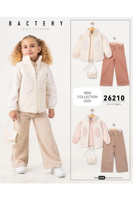 2-5 سنة فتاة بدله جيله مع سروال